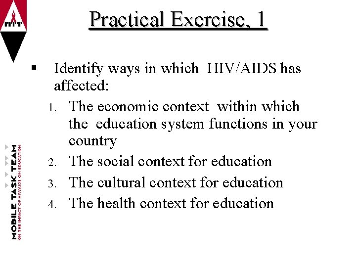 The Impact of HIV and AIDS on Education