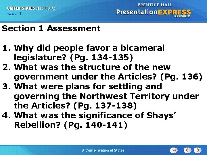 Chapter Section 25 Section 1 1 Section 1 Assessment 1. Why did people favor