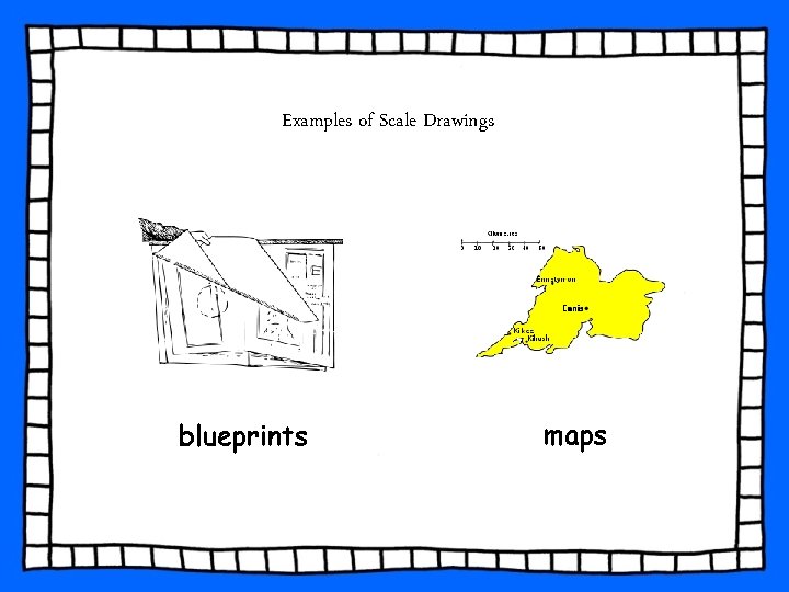 Examples of Scale Drawings blueprints maps 