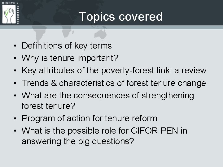 What Is The Role Of Tenure In The