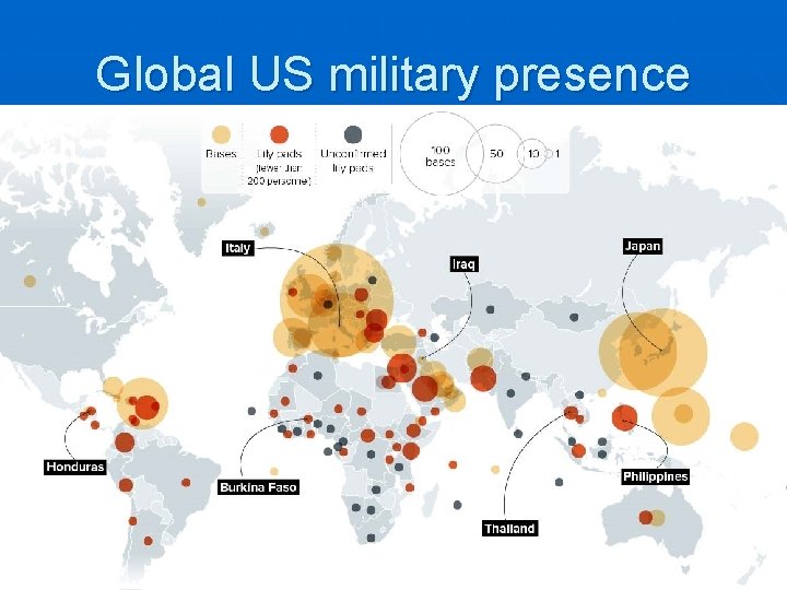 Global US military presence 