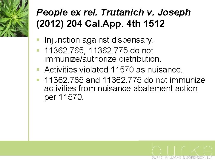 People ex rel. Trutanich v. Joseph (2012) 204 Cal. App. 4 th 1512 §