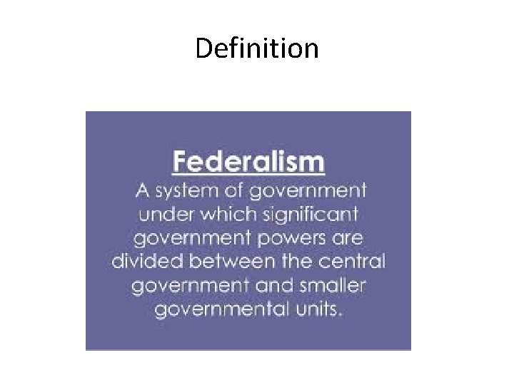 Definition Definition