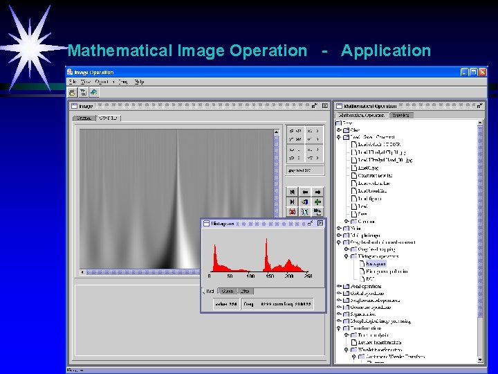 Mathematical Image Operation - Application 