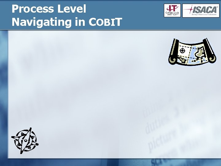 Process Level Navigating in COBIT 