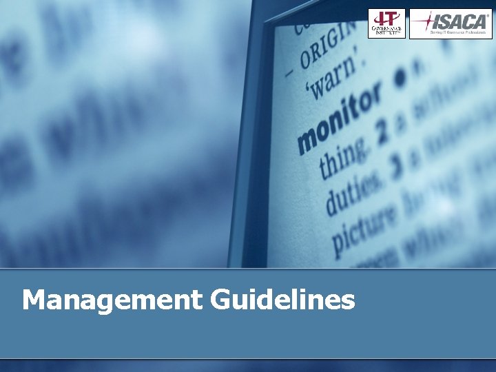 Management Guidelines 