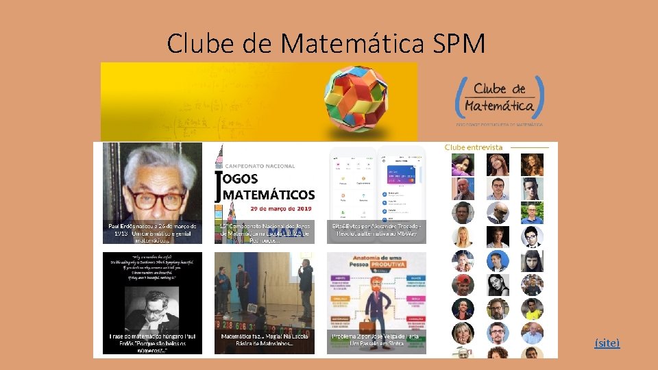 Clube de Matemática SPM (site) 