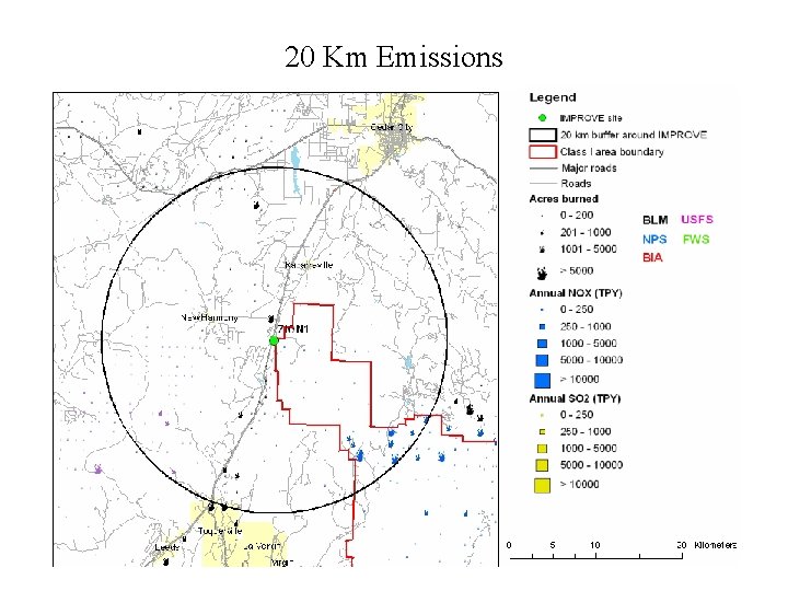20 Km Emissions 