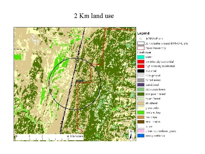 2 Km land use 