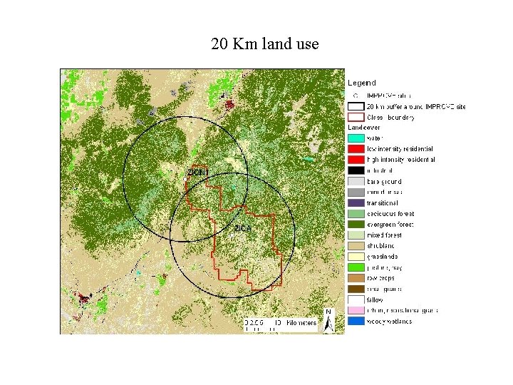 20 Km land use 
