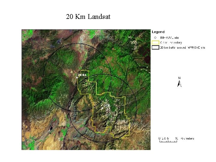 20 Km Landsat 