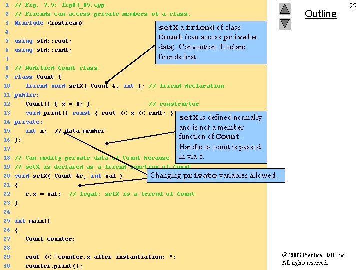 1 // Fig. 7. 5: fig 07_05. cpp 2 3 4 5 6 //