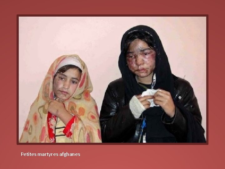 Petites martyres afghanes 