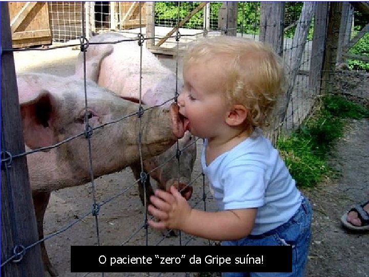 O paciente “zero” da Gripe suína! 