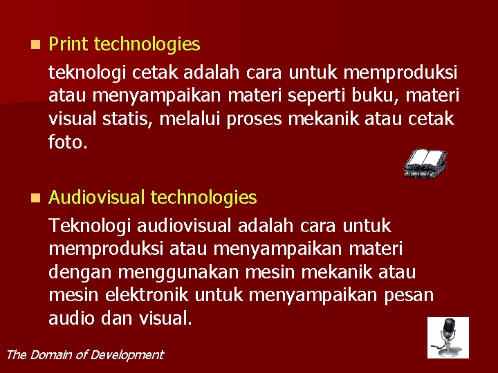 n Print technologies teknologi cetak adalah cara untuk memproduksi atau menyampaikan materi seperti buku,