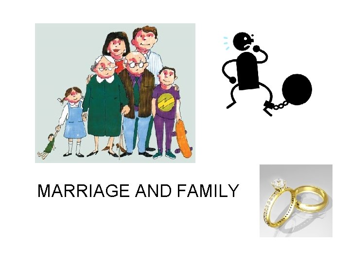 MARRIAGE AND FAMILY 