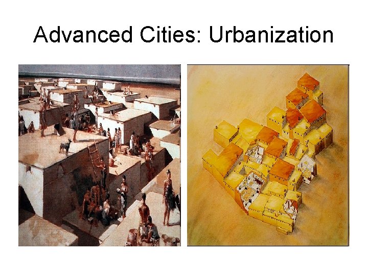 Advanced Cities: Urbanization 