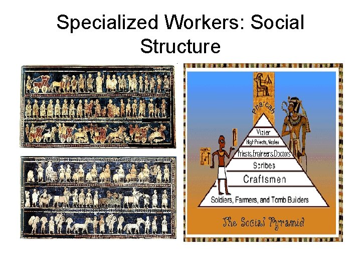 Specialized Workers: Social Structure 