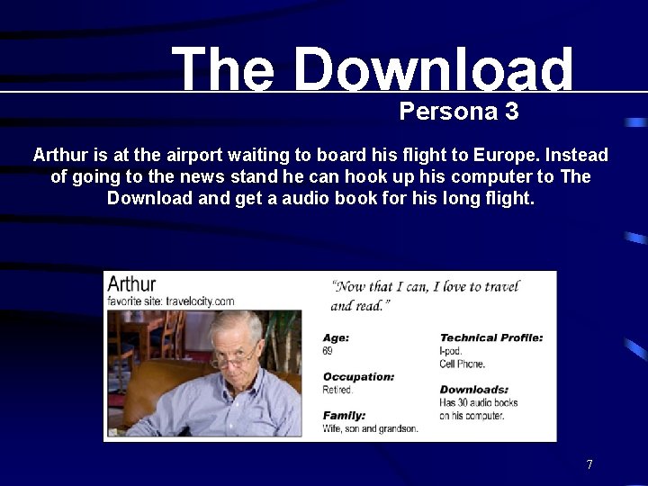 The Download Persona 3 Arthur is at the airport waiting to board his flight