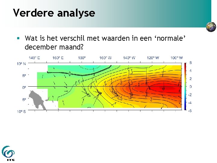 Verdere analyse Wat is het verschil met waarden in een ‘normale’ december maand? 