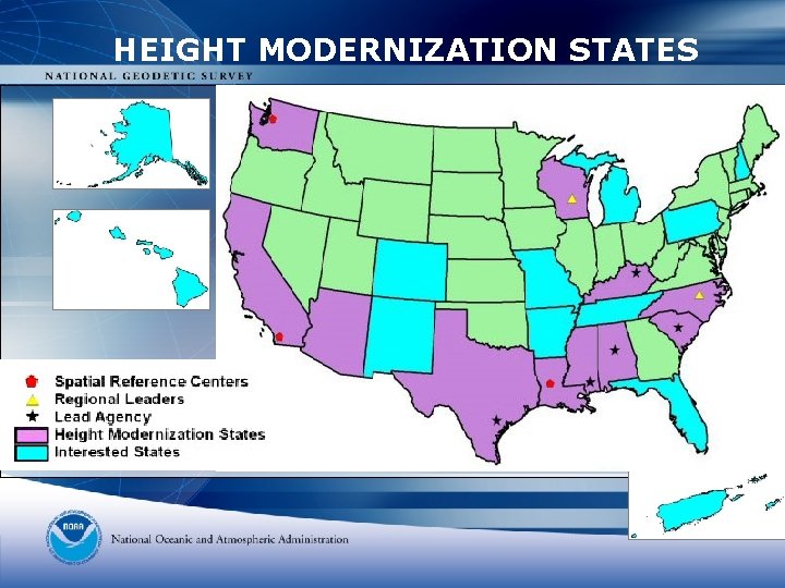 HEIGHT MODERNIZATION STATES 
