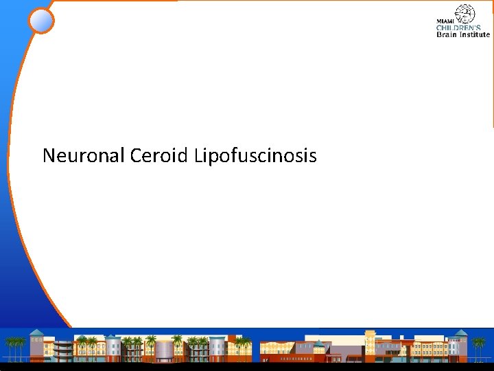 Neuronal Ceroid Lipofuscinosis 