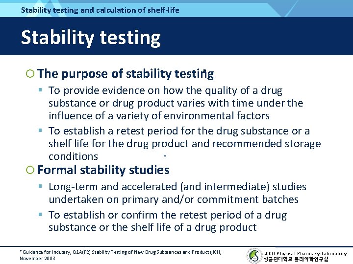 Chapter 14 Chemical and Stability SKKU Physical