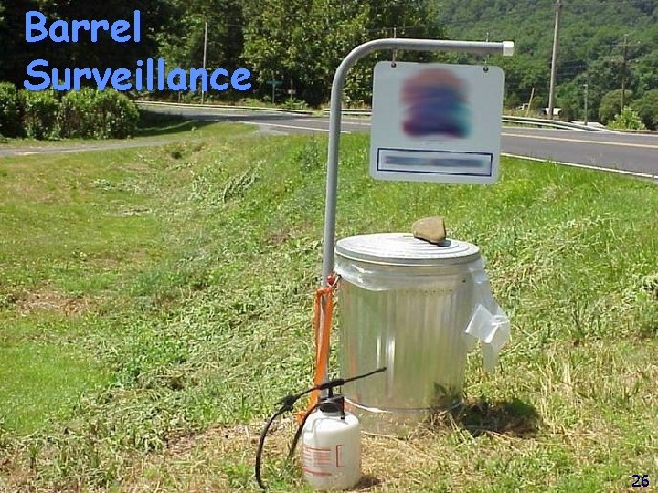 Barrel Surveillance 26 