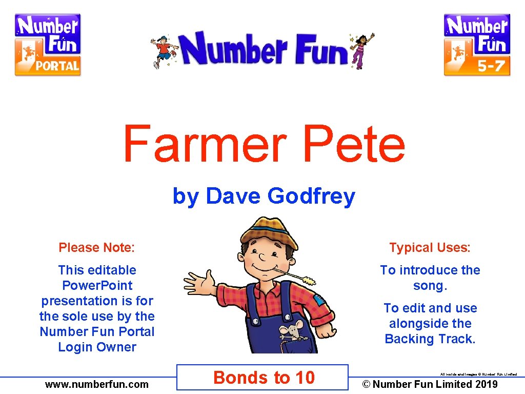 Farmer Pete by Dave Godfrey Please Note: Typical Uses: This editable Power. Point presentation