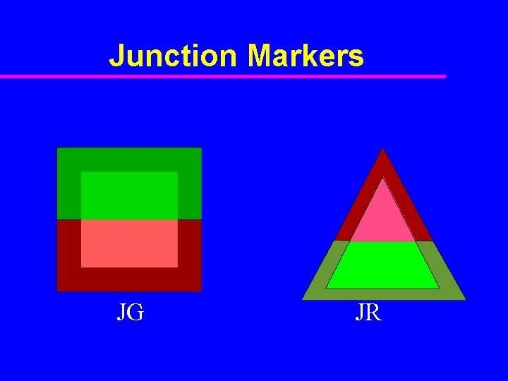 Junction Markers JG JR 