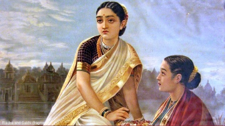 Radha and Sakhi (fragment) 
