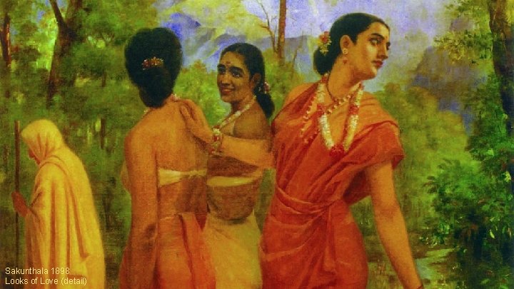 Sakunthala 1898 Looks of Love (detail) 
