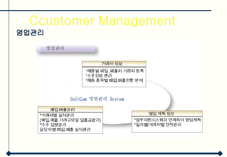 Ccustomer Management 영업관리 