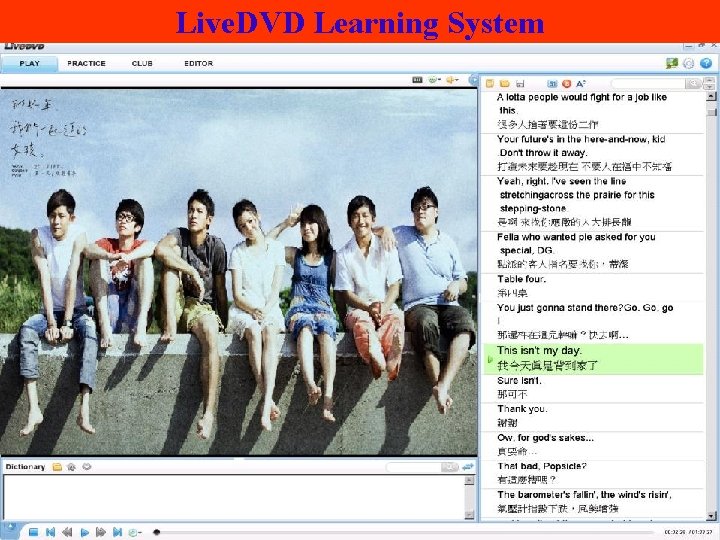 Live. DVD Learning System 