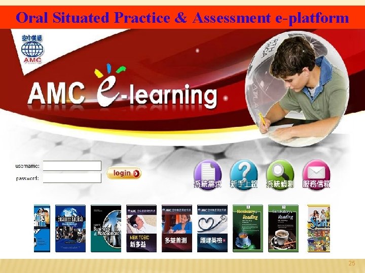 Oral Situated Practice & Assessment e-platform 25 