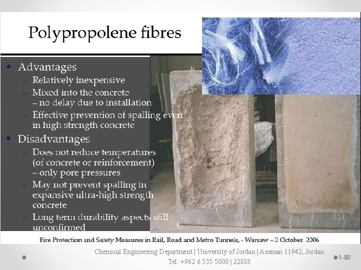 Chemical Engineering Department | University of Jordan | Amman 11942, Jordan Tel. +962 6