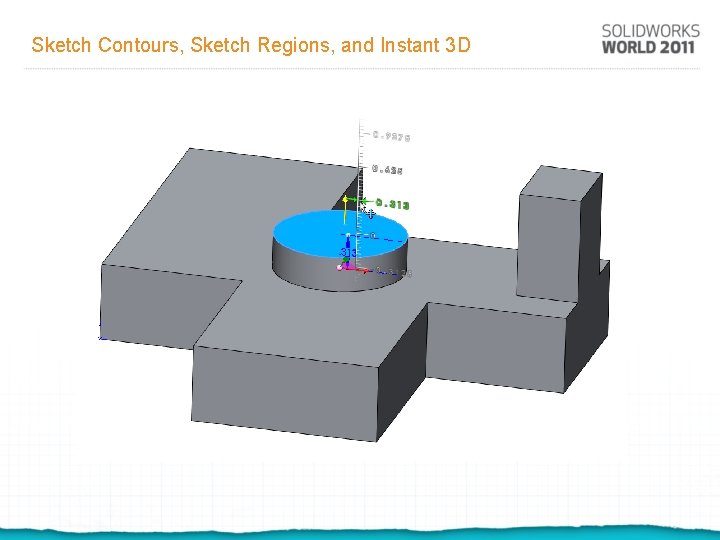 Sketch Contours, Sketch Regions, and Instant 3 D 