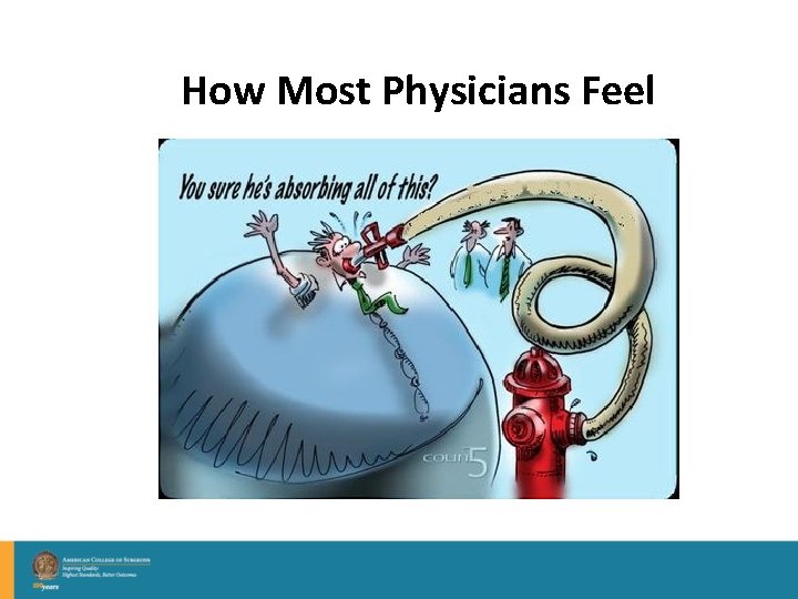 How Most Physicians Feel 