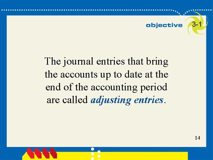 3 -1 The journal entries that bring the accounts up to date at the