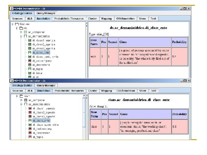 Sviluppo di un database multilingua per l’utilizzo in MOMIS Allineamento di Multi. Word. Net