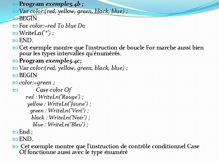 4 3 Fonctions mathmatiques de base en Pascal