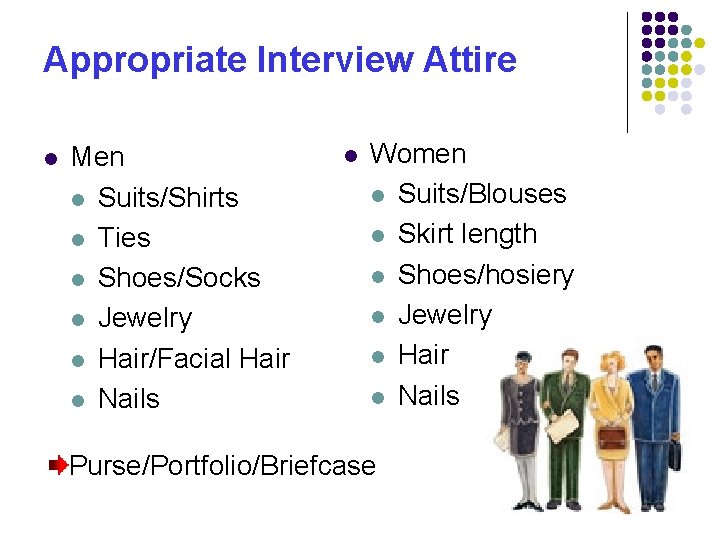 Appropriate Interview Attire l Men l Suits/Shirts l Ties l Shoes/Socks l Jewelry l