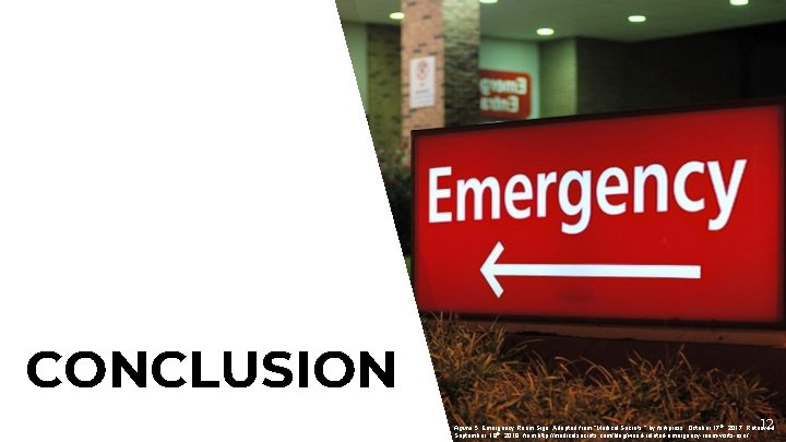 CONCLUSION 12 Figure 5. Emergency Room Sign. Adapted from ”Medical Secrets, ” by fortipress, CONCLUSION 12 Figure 5. Emergency Room Sign. Adapted from ”Medical Secrets, ” by fortipress,