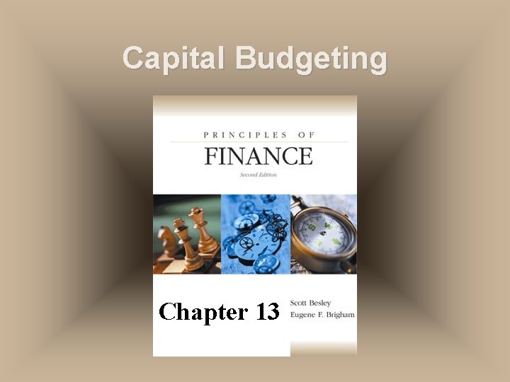 Capital Budgeting Chapter 13 