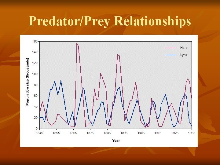 Predator/Prey Relationships 