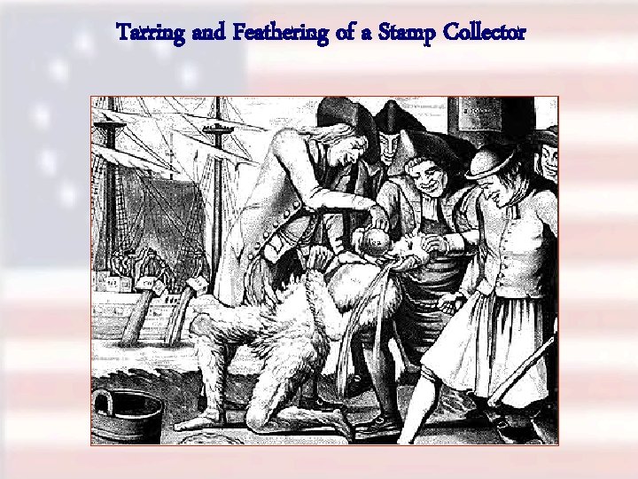 Tarring and Feathering of a Stamp Collector 