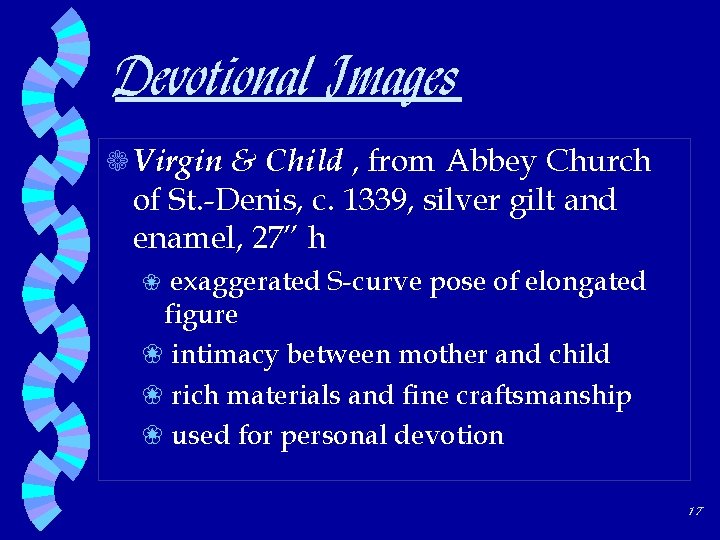 Devotional Images a Virgin & Child , from Abbey Church of St. -Denis, c.