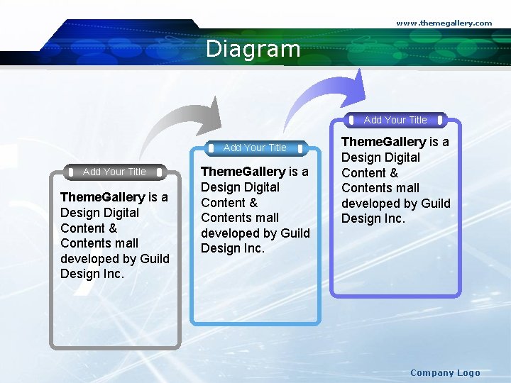 www. themegallery. com Diagram Add Your Title Theme. Gallery is a Design Digital Content