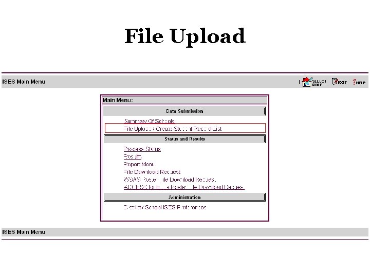 File Upload File Upload