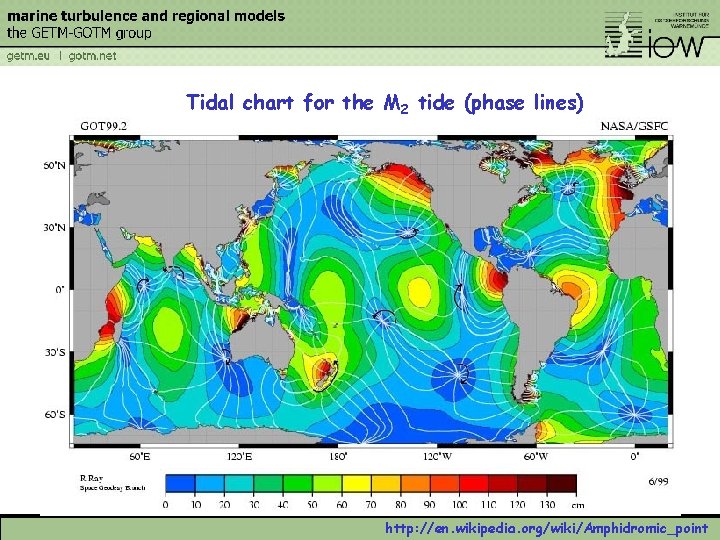 Tidal chart for the M 2 tide (phase lines) http: //en. wikipedia. org/wiki/Amphidromic_point 